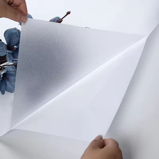 Jack Brown-10 Meter Window Frosting Frosted Self Adhesive Window Film Blasting - 90 cm