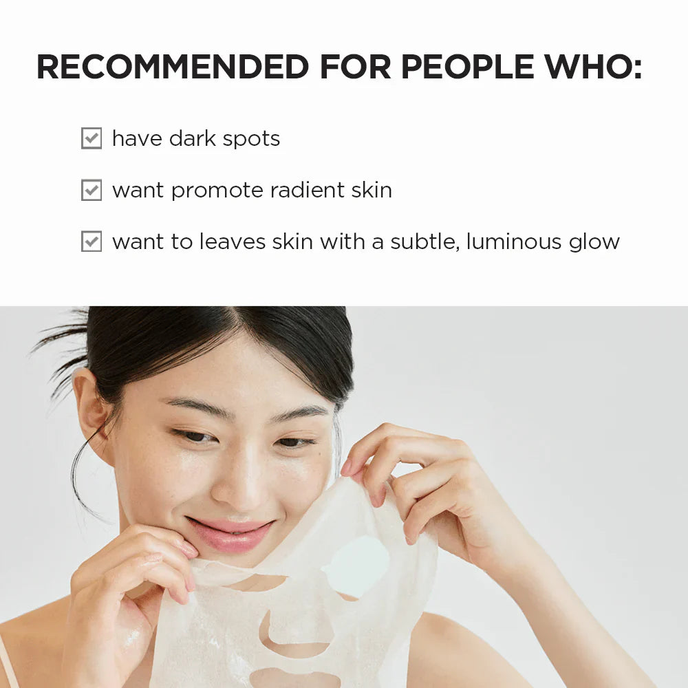 [SKIN1004] Tone Brightening Glow Mask 25ml (Pack of 5)