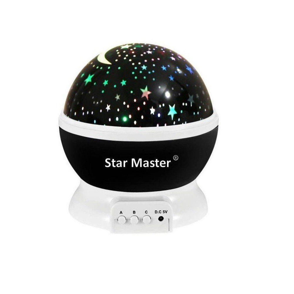 Star Master Night Decor Light - Black