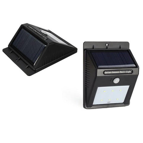 Solar Sensor Wall Light Set Of 2