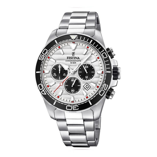 Festina Prestige Analogue Men's Wrist Watch - Stainless Steel F20361/1