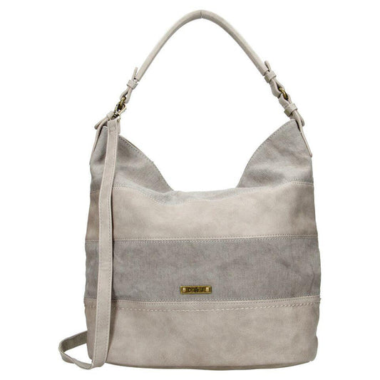 David Jones Paris Ladies Hobbos/Shoulder Bag - Grey 5569-1