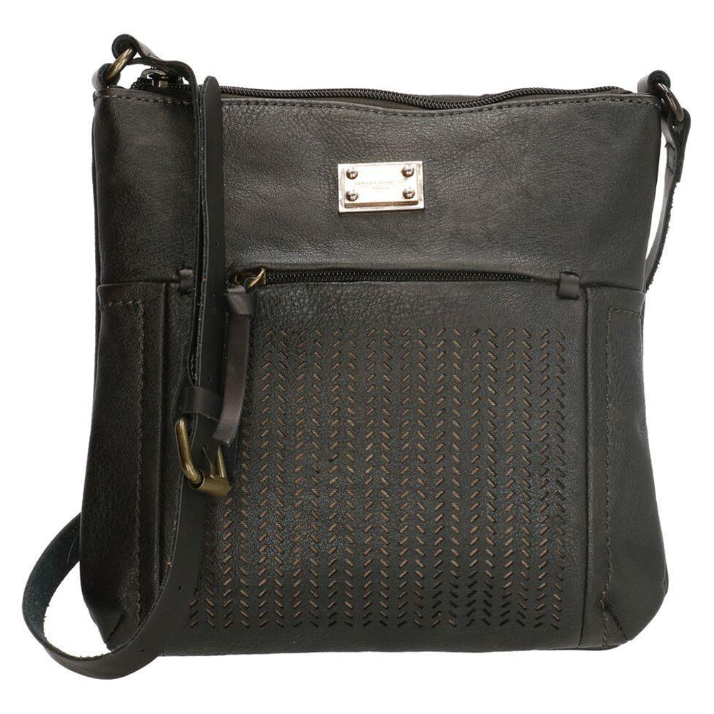 David Jones Paris Ladies Shoulder Bag - Black 5774-2