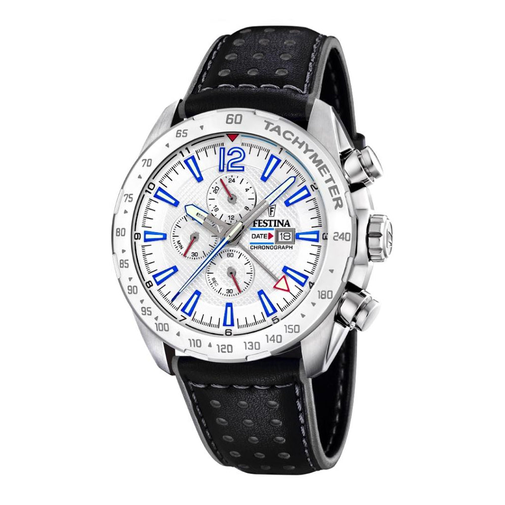 Festina Chrono Sport Analogue Men's Wrist Watch with Leather Strap F20440/1