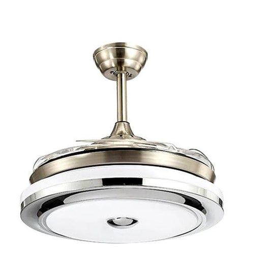 Remote Control Ultra Quiet Auto Folding Invisible Ceiling Fan