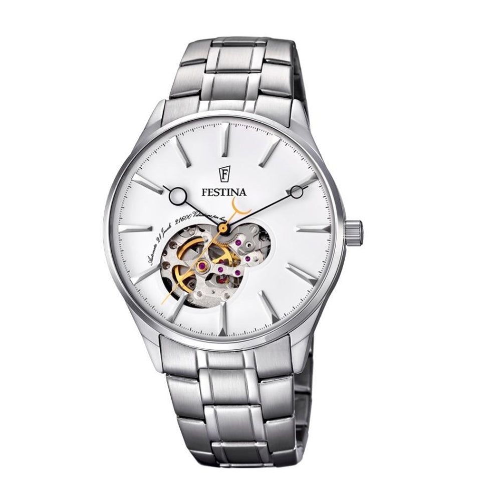 Festina Automatic Analogue Men's Wrist Watch - Stainless Steel F6847/1