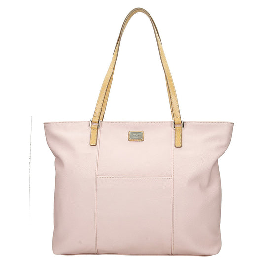 David Jones Paris Ladies Shopper/Tote Bag - Pink 5572-2