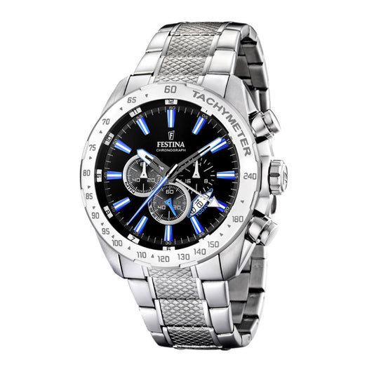 Festina Chrono Sport Analogue Men's Wrist Watch - Stainless Steel F16488/3
