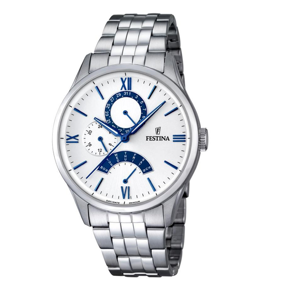Festina Retro Classic Stainless Steel Analogue Men's Wrist Watch F16822-5