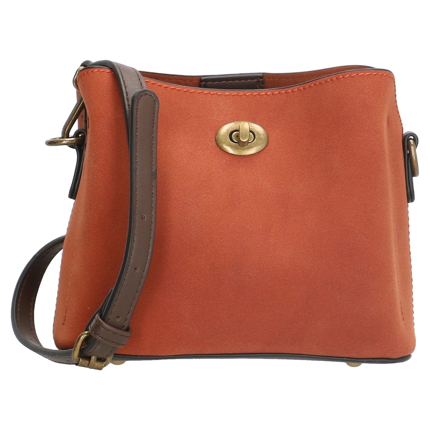 David Jones Paris Ladies Shoulder Bag - Cognac